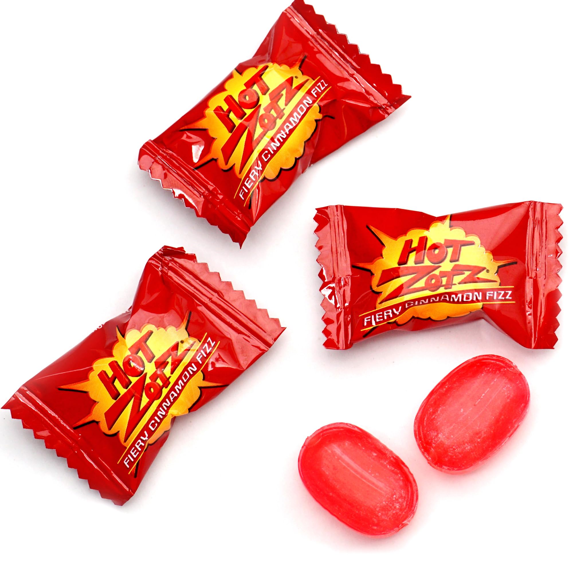 CANDY♡ Amazon.com: Hot Zotz Fiery Cinnamon Fizz, 2lb Bulk Bag (Approx